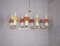 Large Italian Chandelier with 8 Lights, 1960s, Image 9