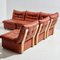 Modular Leather Sofa Set, 1970s, Set of 5, Image 2