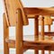 Esstisch & Stühle aus Kiefernholz von Rainer Daumiller für Hirtshals Sawmill, 1980er, 5er Set 5