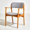 Model 49 Oak Armchair by Erik Buch for O.D. Møbler, 1960s, Set of 5 2
