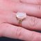 18 Karat Rose Gold & Pink Quartz Ring, 1960s, Image 12