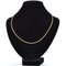 Moderne Marine Mesh Kette aus 18 Karat Gelbgold 4