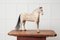 Antikes schwedisches Volkskunst-Pferd aus handgeschnitztem Holz 3