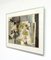 Schilling, Abstract Composition, Mid-20th Century, Watercolor, Framed, Image 4