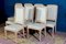 Italian White Decape Wood Chairs, 1970s, Set of 8, Image 3