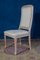 Italian White Decape Wood Chairs, 1970s, Set of 8 4