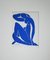 Henri Matisse, Nu Bleu II, 1952, Lithograph 2
