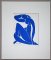 Henri Matisse, Nu Bleu II, 1952, Lithograph 1