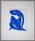 Henri Matisse, Nu Bleu II, 1952, Lithograph, Image 1