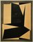Victor Vasarely, Progetto per un arazzo, 1954, Litografia originale, Immagine 11