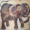 Herve Maury, Elephant, Mixed Media on Canvas, 2015, Image 1