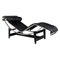 Italian Modern LC4 Lounge Chair attributed to Le Corbusier Jeanneret Perriand for Cassina, 1970s, Image 1