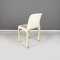 Mid-Century Italian Beige Plastic Chairs Selene attributed to Vico Magistretti Artemide, 1960, Set of 4 5