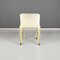 Mid-Century Italian Beige Plastic Chairs Selene attributed to Vico Magistretti Artemide, 1960, Set of 4 6