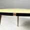 Tables Basses Mid-Century en Bois Jaune et Noir Formica, Europe du Nord, 1960s, Set de 2 9