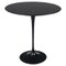 Modern Black Marble Coffee Table Tulip attributed to Eero Saarinen for Knoll, Usa, 1970s 1