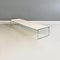 Modern Italian Steel White Plastic Trays Coffee Table by Piero Lissoni for Kartell, 1990s 8