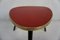 Bright Red Tripod Flower Stools, 1950s 5