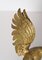 Italian Gold Plated Fighting Cockerel Ornaments, 1960s, Set of 2 12