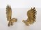Italian Gold Plated Fighting Cockerel Ornaments, 1960s, Set of 2, Image 9