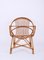 Mid-Century Italian Shell-Shaped Armchair in Rattan and Bamboo by Franco Albini, 1950s, Image 12