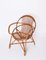 Italienischer Mid-Century Armlehnstuhl aus Rattan & Bambus von Franco Albini, 1950er 15