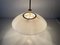 German Lux Pendant Lamp in Opaline Glass and Brass by Limburg, 1960s 5