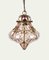 Lámpara colgante italiana Mid-Century de cristal de Murano soplado a mano de Seguso, años 40, Imagen 3