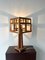 Lampada da tavolo in legno prototipo, Francia, Immagine 3