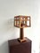 Lámpara de mesa de madera prototipo francesa, Imagen 4