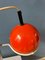 Lámpara de mesa Gepo Eyeball roja, años 70, Imagen 9