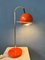 Lámpara de mesa Gepo Eyeball roja, años 70, Imagen 5