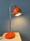 Lámpara de mesa Gepo Eyeball roja, años 70, Imagen 4