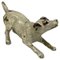 Viennese Bronze Miniature Cold-Painted Dog Figurine, 1890s, Image 1