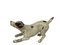 Viennese Bronze Miniature Cold-Painted Dog Figurine, 1890s 2