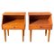 Danish Teak Nightstands, 1960s, Set of 2 1