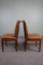 Leather Dining Room Chairs, Set of 6 5