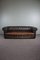 Divano Chesterfield antico a 3 posti, Immagine 1