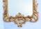 Cornice intagliata a specchio Giorgio II dorato, Immagine 2