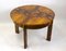 20th Century Art Deco Round Coffee Table in Burr Walnut, 1920s 19