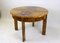 20th Century Art Deco Round Coffee Table in Burr Walnut, 1920s 11