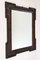 Late 19th Century Rustic Wall Mirror Handcarved, Austria, 1880s, Image 2