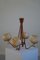 Mid-Century Modern Swedesh Teak Chandelier, 1950s, Image 16