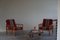 Mid-Century Modern Lounge Chairs in Oak by Henning Kjærnulf, 1960s, Set of 2, Image 7
