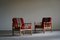Mid-Century Modern Lounge Chairs in Oak by Henning Kjærnulf, 1960s, Set of 2 10
