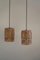 Danish Modern Pendant Lights in Stoneware by Jette Helleroe, 1960s, Set of 2 8