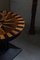 Art Deco Danish Round Coffee Table with Insteria, 1930s, Image 14