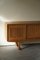 Credenza scultorea Mid-Century in quercia, Danimarca, anni '60, Immagine 4