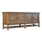 Low Brutalist Modern Danish Rectangular Sideboard in Oak, 1960s 1