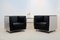 Set of Leather & Aluminium Armchairs by Kunihide Oshinomi for Matteo Grassi 5